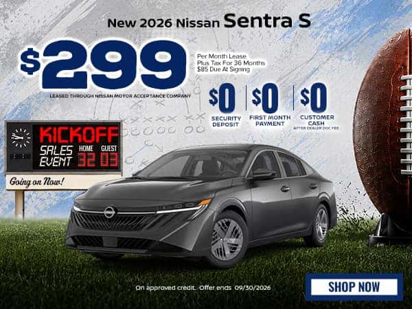 New 2026 Nissan Sentra S