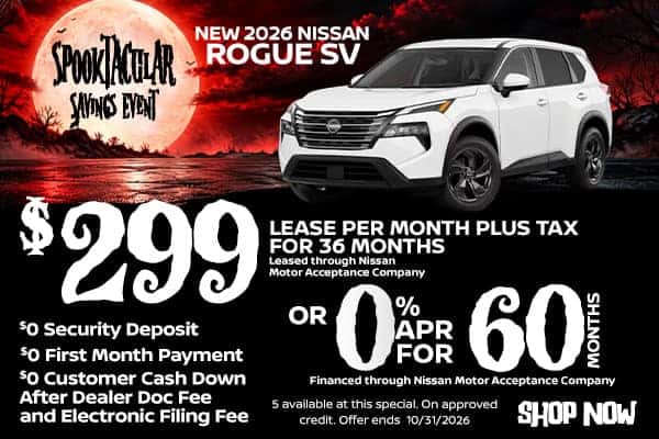 New 2026 Nissan Rogue SV