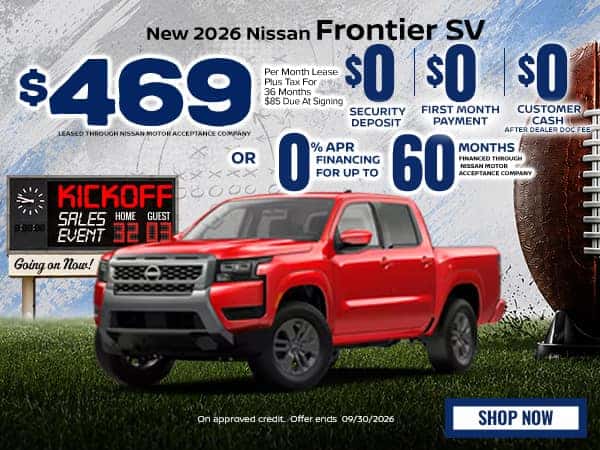 Nuevo 2026 Nissan Frontier SV