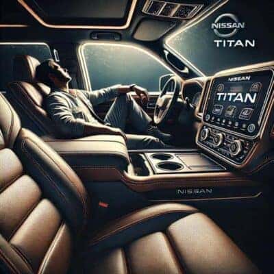 Interior Nissan Titan 2024