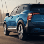 Arctic Ice Blue Metallic Nissan Kicks 2025