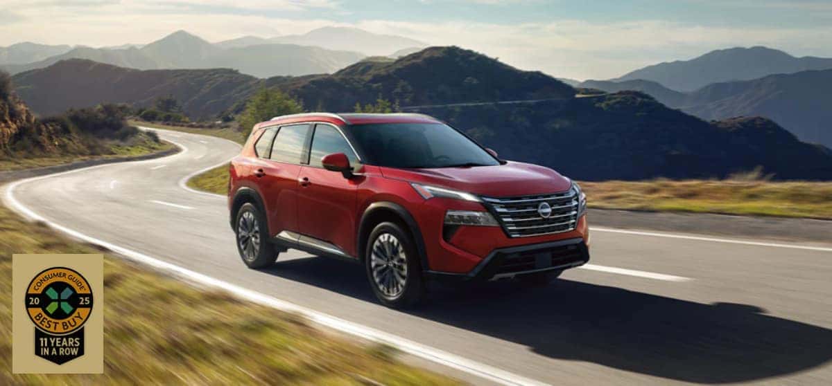 Scarlet Ember Nissan Rogue 2025