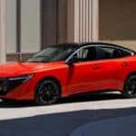 Energetic Ember with a Super Black roof Nissan Sentra 2026