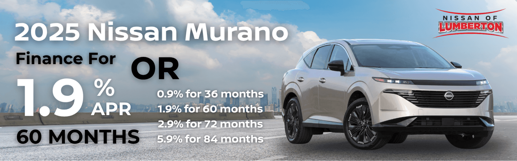 Nissan-of-Lumberton Homepage Banner