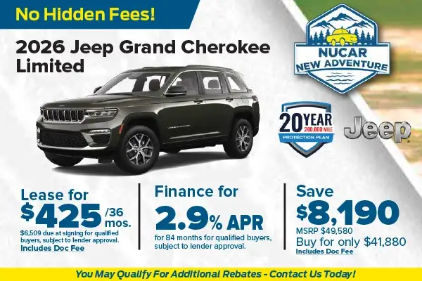 New 2026 Jeep Grand Cherokee Limited