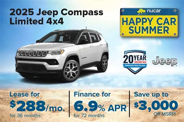 New 2025 Jeep Compass Limited 4X4