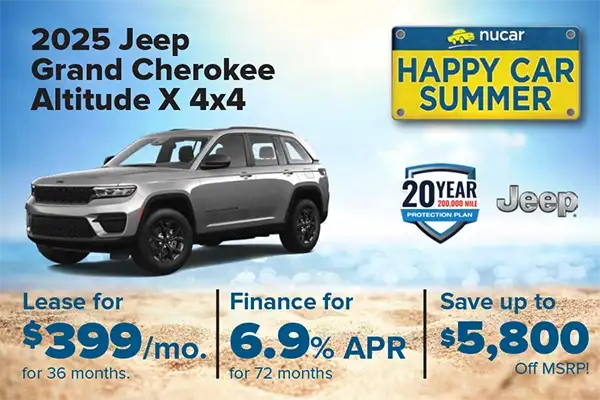 New 2025 Jeep Grand Cherokee X Altitude X 4X4 
