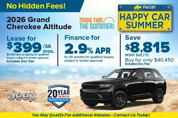 New 2026 Jeep Grand Cherokee Altitude
