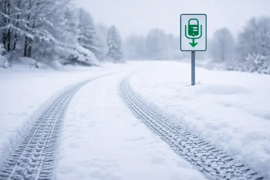 Winter EV Range
