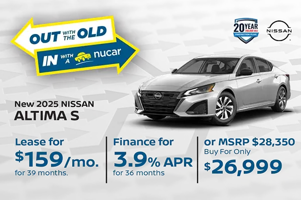 New 2025 Nissan Altima S