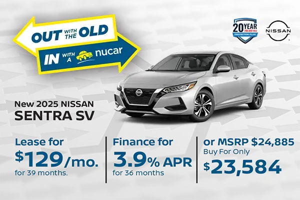 New 2025 Nissan Sentra SV