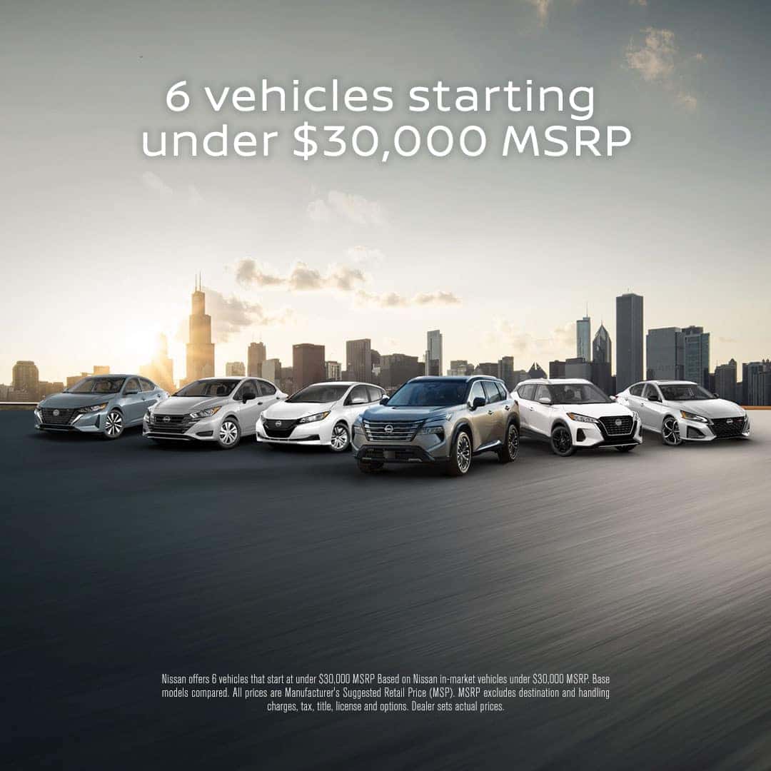 6 Nissan Models Under 30k