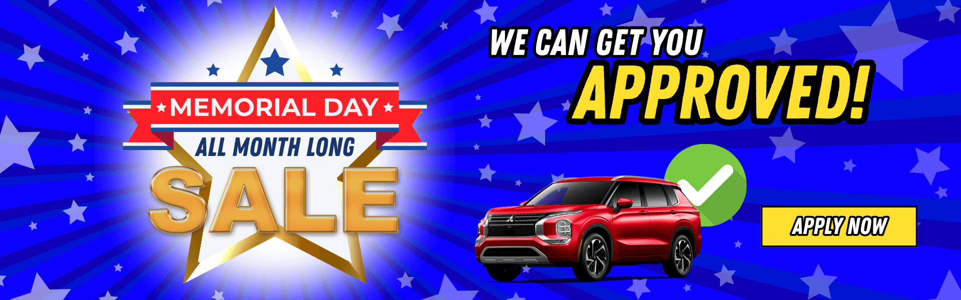 We can get you approved. Apply now!