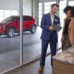 Delivery of a Cadillac at Patrick Cadillac in Schaumburg IL