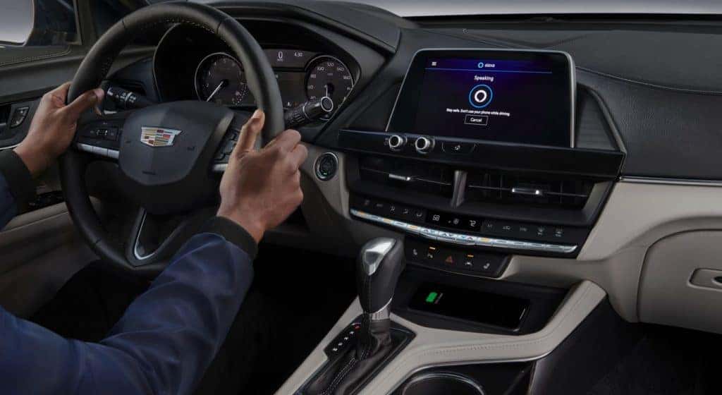 Interior of a Cadillac