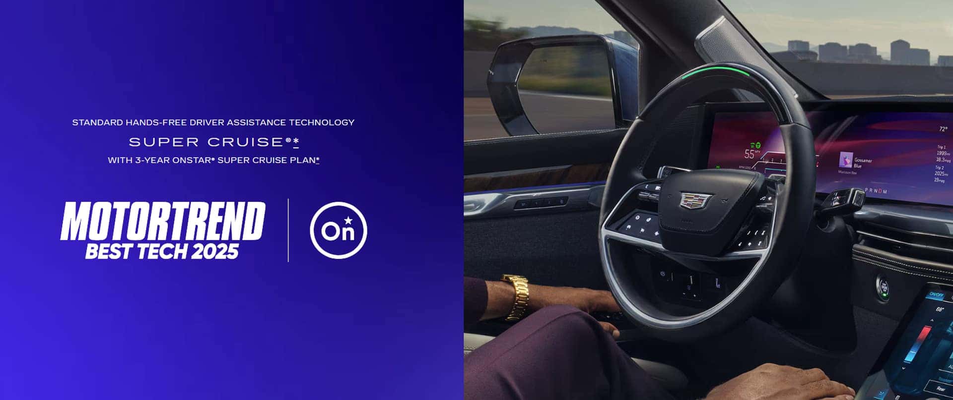 Cadillac featured in MotorTrend, showcasing innovation and performance.