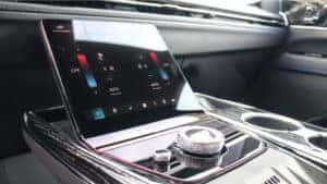 2026 Cadillac Escalade IQ interior highlighting 5-zone climate control system, providing individualized temperature settings for every passenger at Patrick Cadillac.