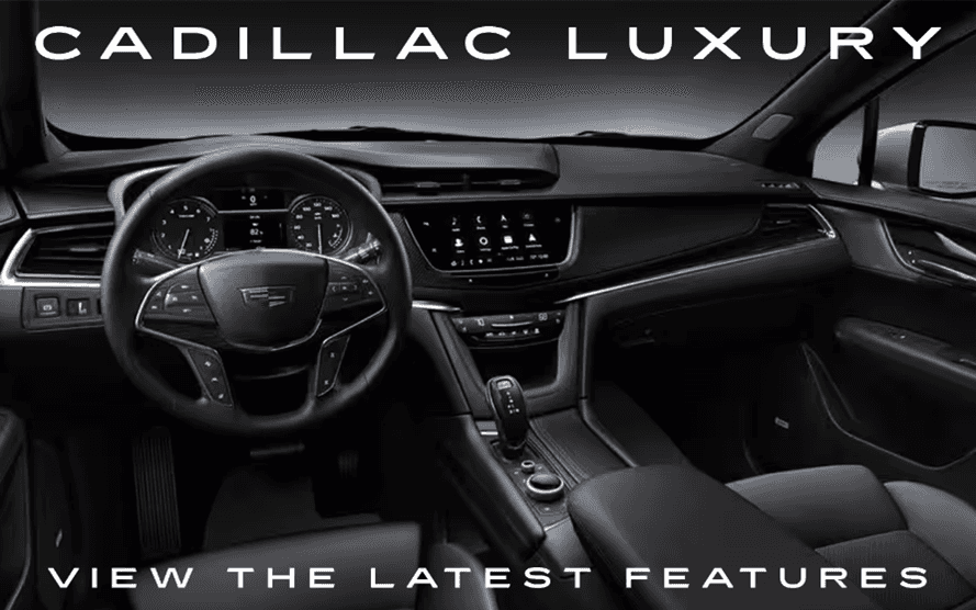 Cadillac luxury features including premium materials and advanced technology