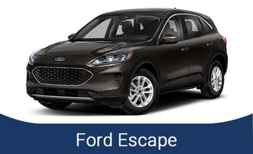 Black Ford Escape 2021