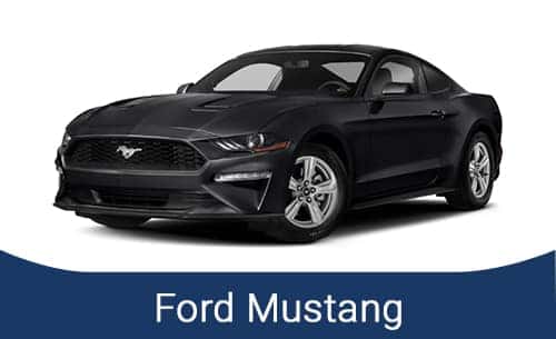 black ford mustang