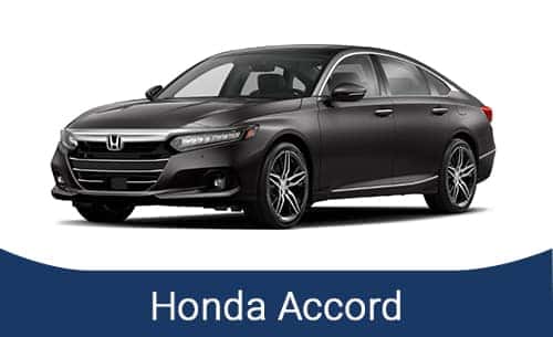 Black Honda Accord 2021