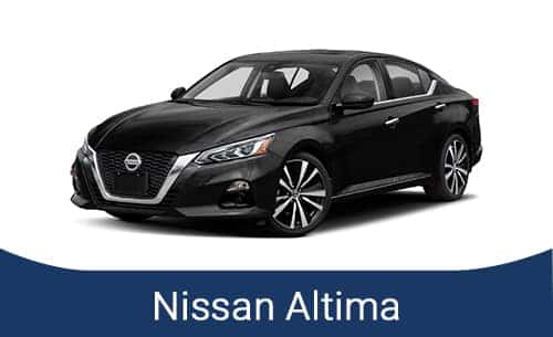 Black Nissan Altima 2021