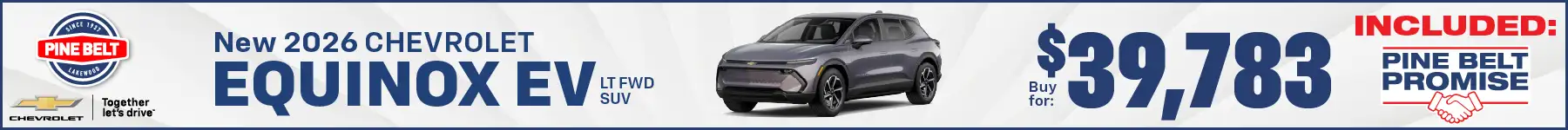 2026 Equinox EV buy for $39,783