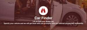 Car finder banner