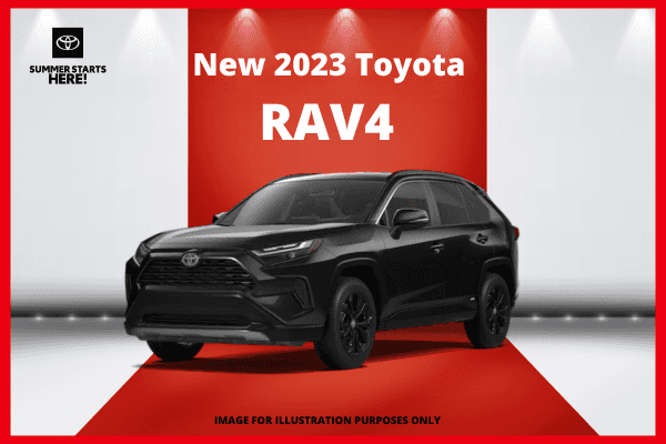 <strong><center>New 2023 Toyota RAV4 LE</strong></center>