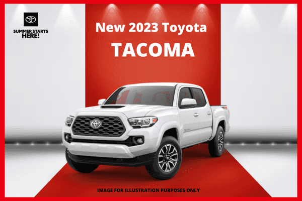 <strong><center>New 2023 Toyota Tacoma SR</strong></center>