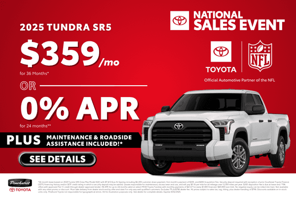 <strong><center> New 2025 Toyota Tundra</strong></center>