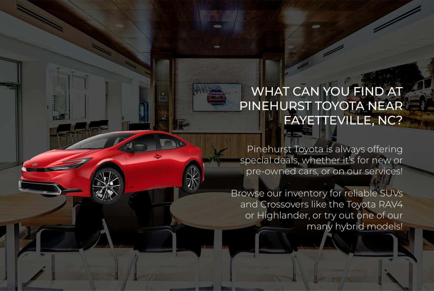 Toyota Dealership Near Fayetteville NC Pinehurst Toyota