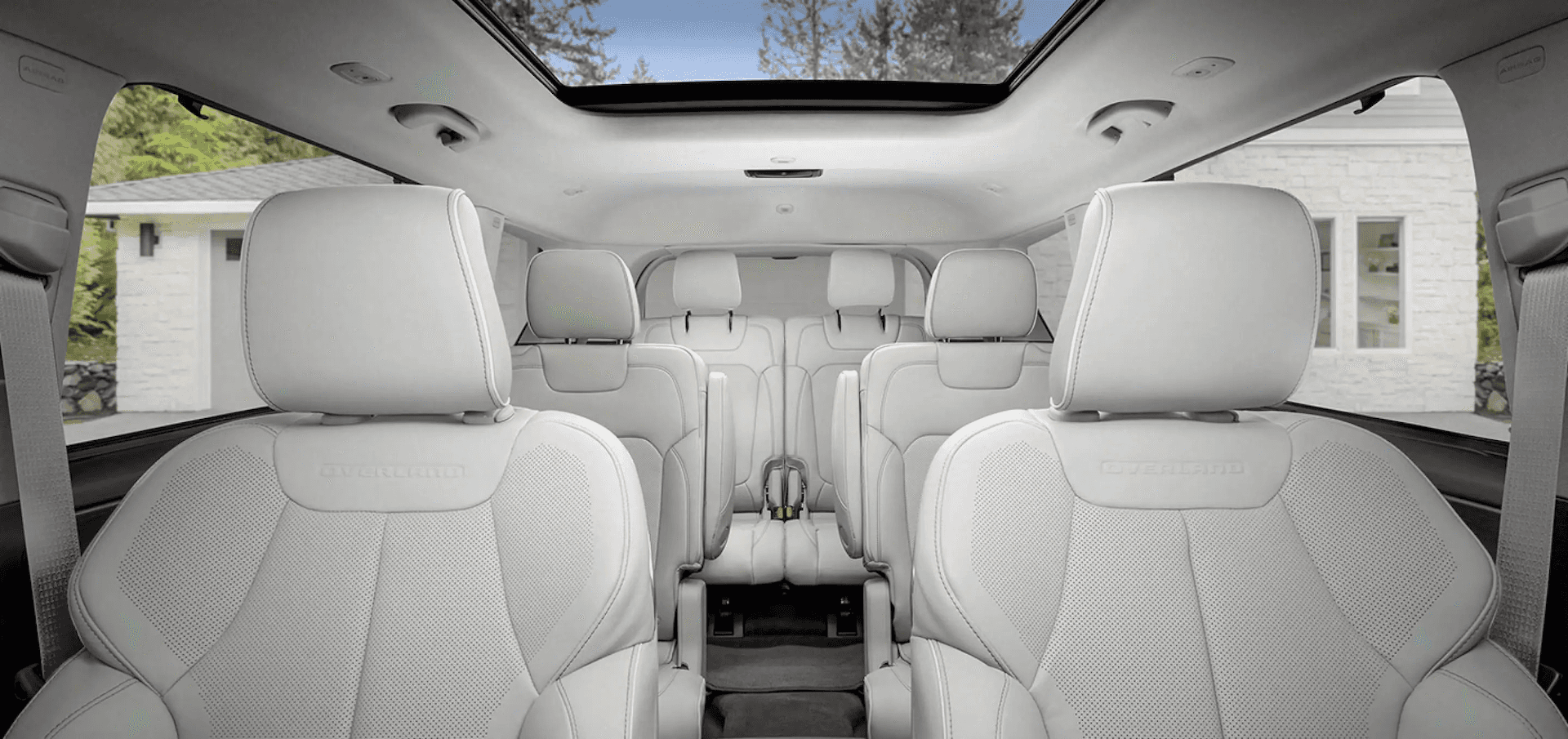Interior 3 rows of Seating