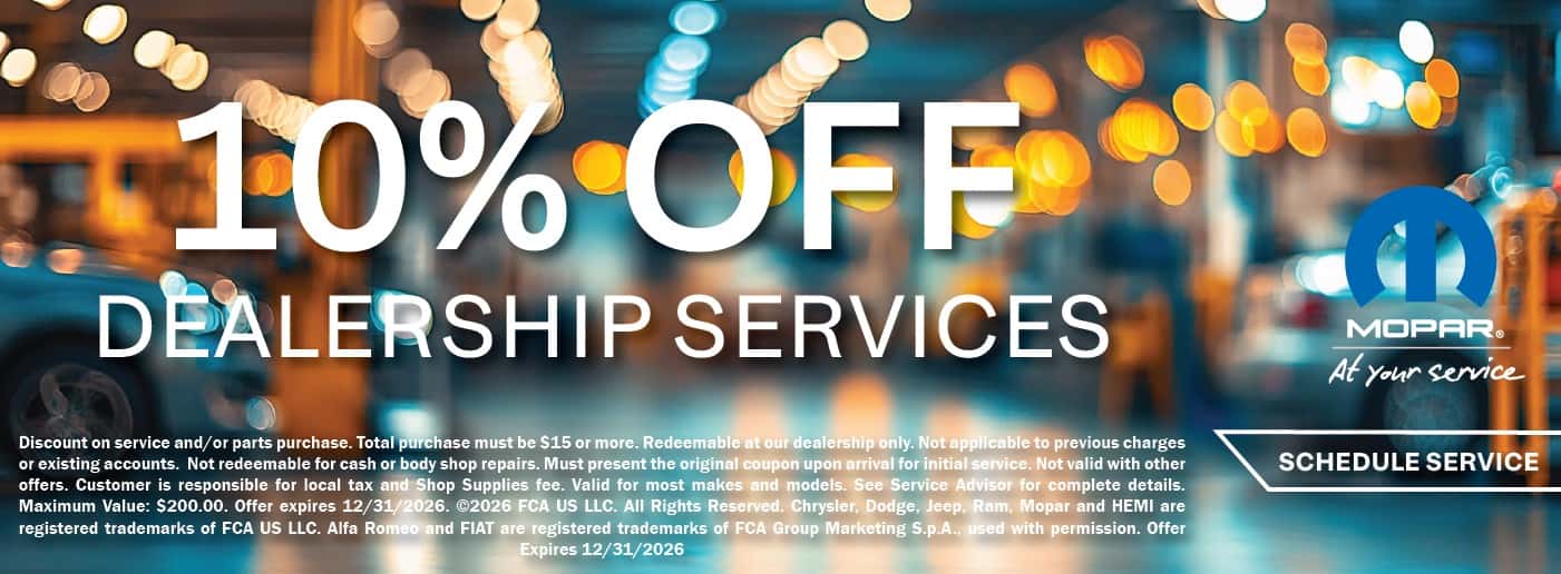 10% Off Services