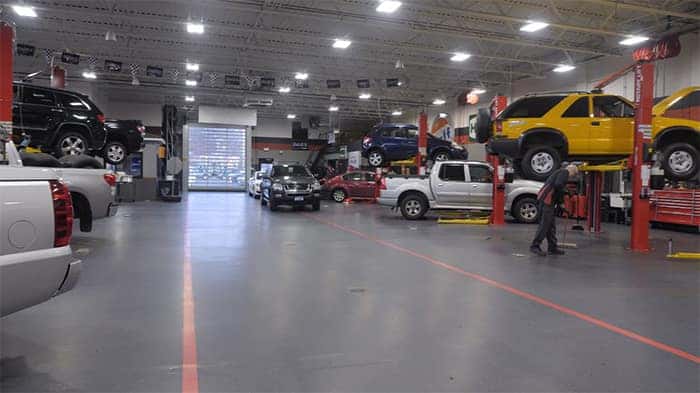 Road Ready service bays