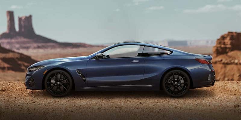 BMW 8 Series Side Profile