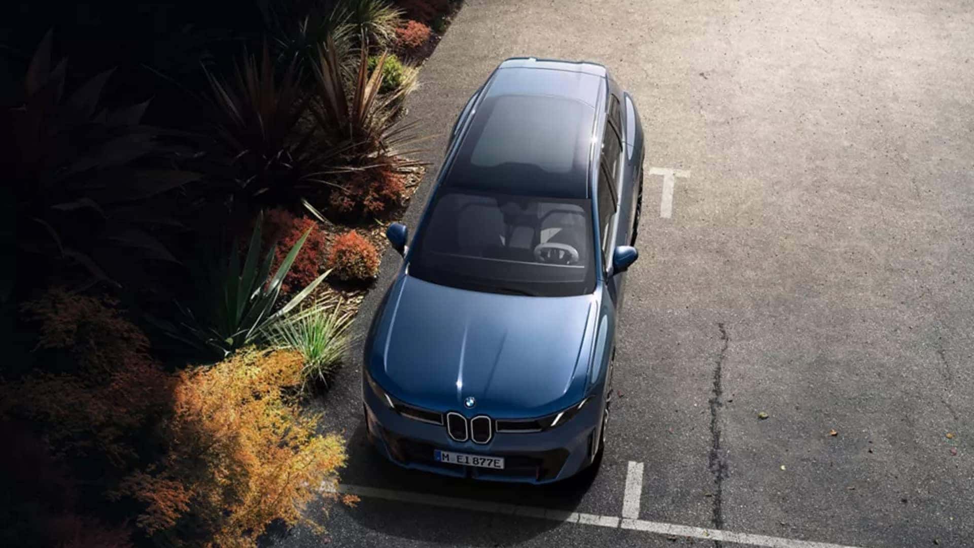 bmw ix3 parked