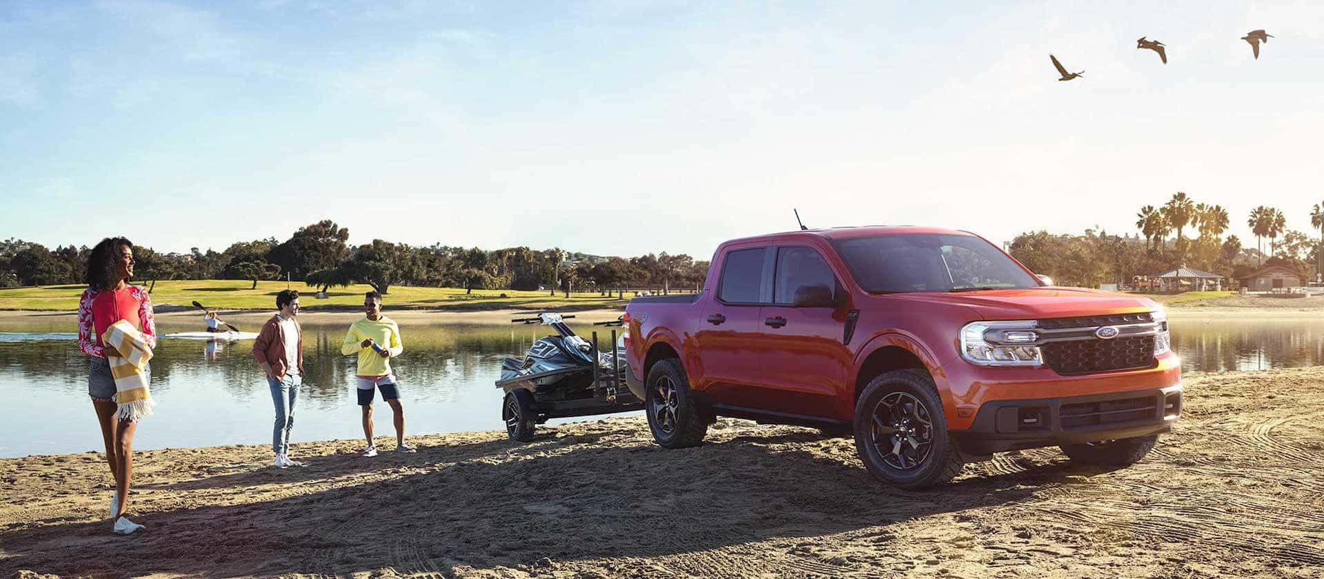 Ford Maverick towing