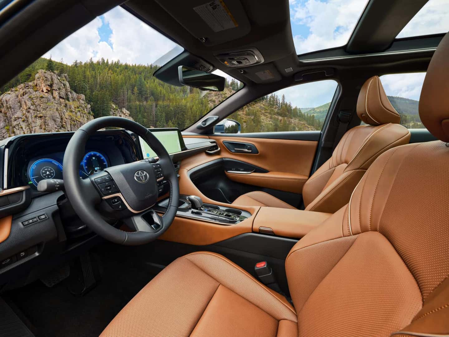 2025 Toyota Crown Signia Seat and Cabin Detail