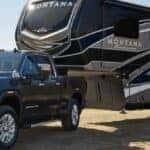 The Robust GMC Sierra, Pulling A Long Trailer With Vigor