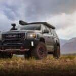 Revealed today at Overland Expo Mountain West, the GMC Canyon AT4 Concept concept elevates Canyon’s capability while exploring GMC’s vision for the nameplate’s future. Designed for the premium overlanding enthusiast, the concept vehicle shows how Canyon could be customized for ambitious off-road adventures.