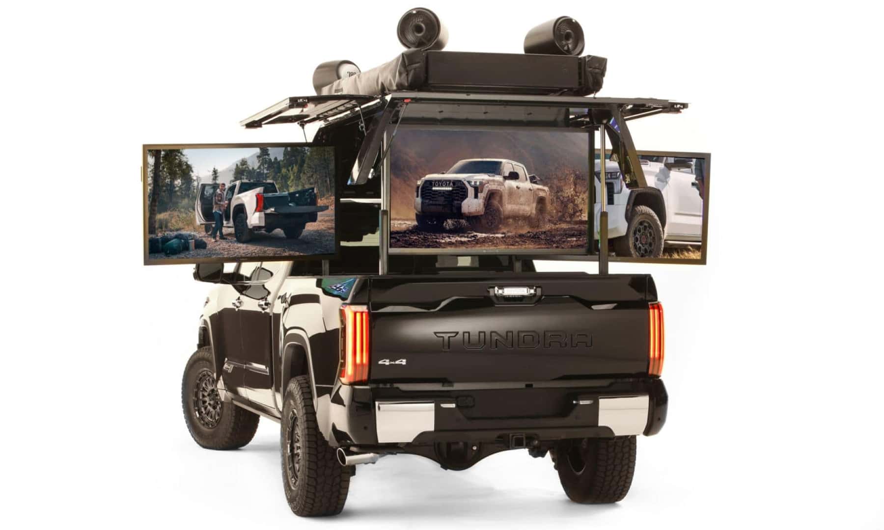 The Breathtaking Versatile Tailgate Of The Ultimate Tailgate Tundra Concept Introduced At 2024 SEMA