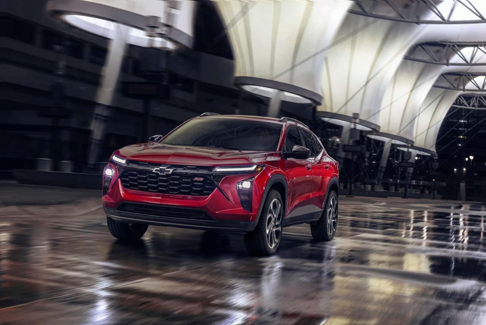 The Fabulous 2024 Chevy Trax, Racing On Wet Roads