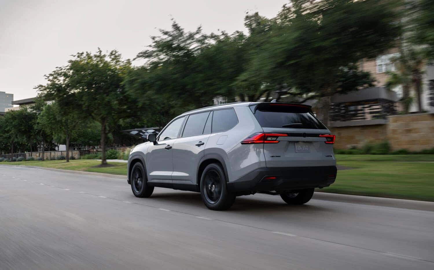 2025 Toyota Grand Highlander Nightshade Rear Side View