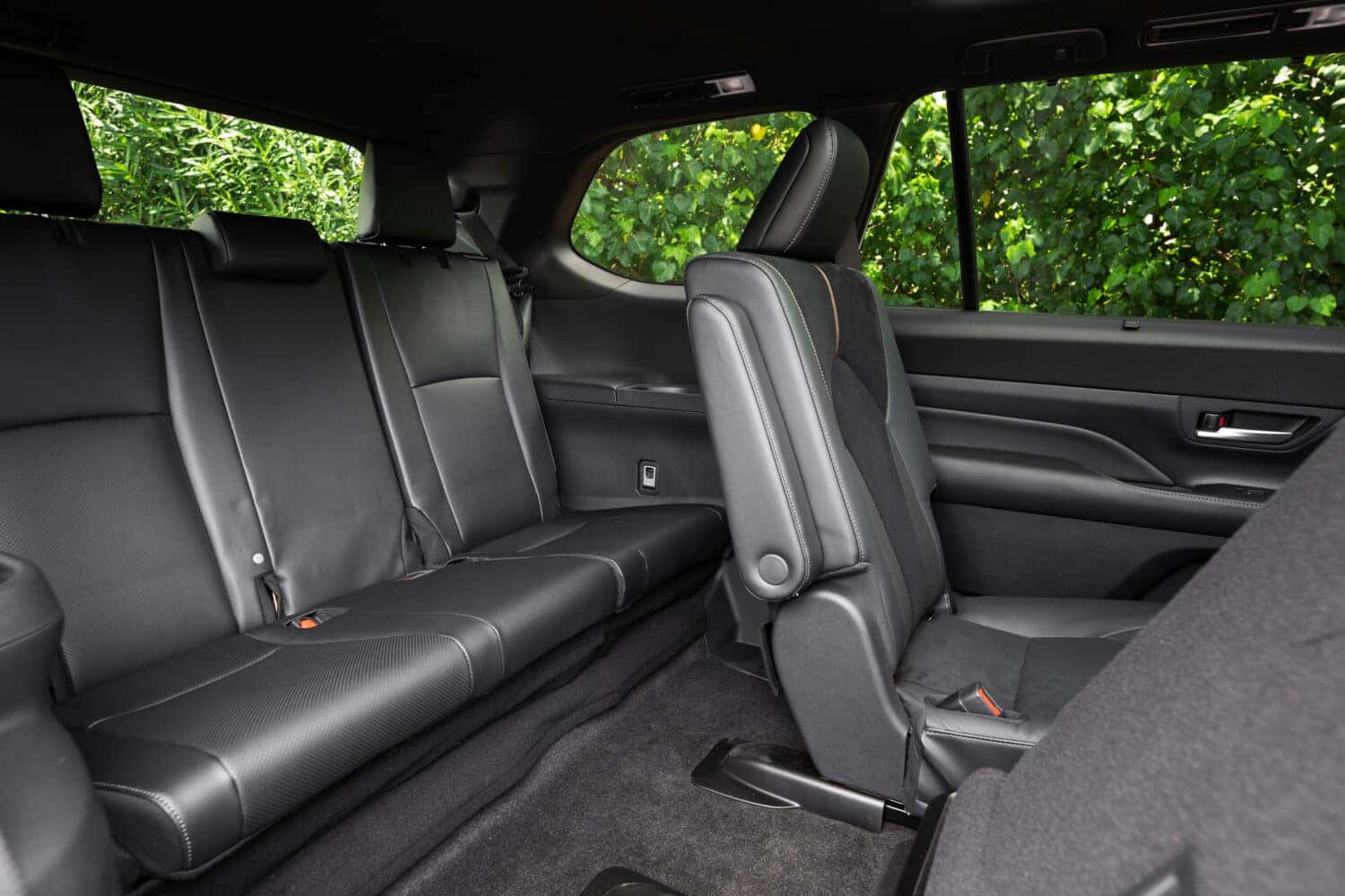 2025 Toyota Grand Highlander Limited Interior 2nd and 3rd Row Seats