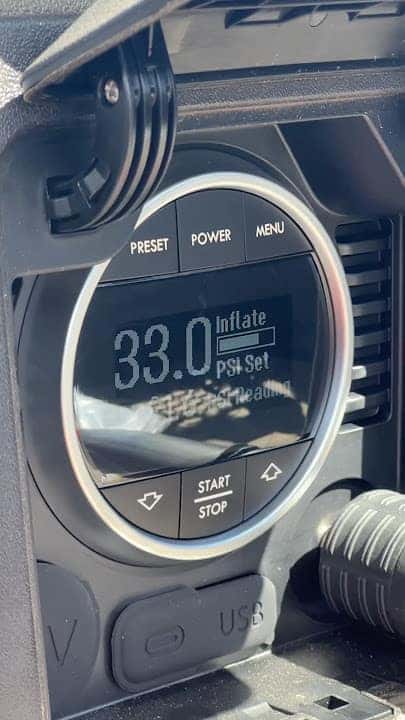 On Board Compressor for the New Toyota Tacoma Trailhunter