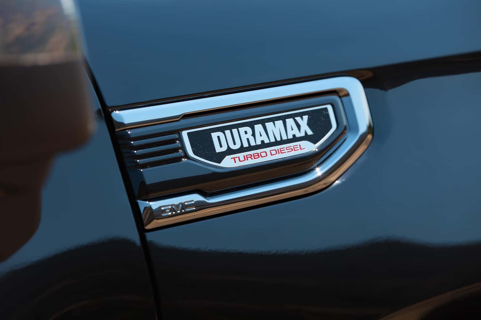 2024 GMC Sierra 1500 Duramax Turbo Diesel badge