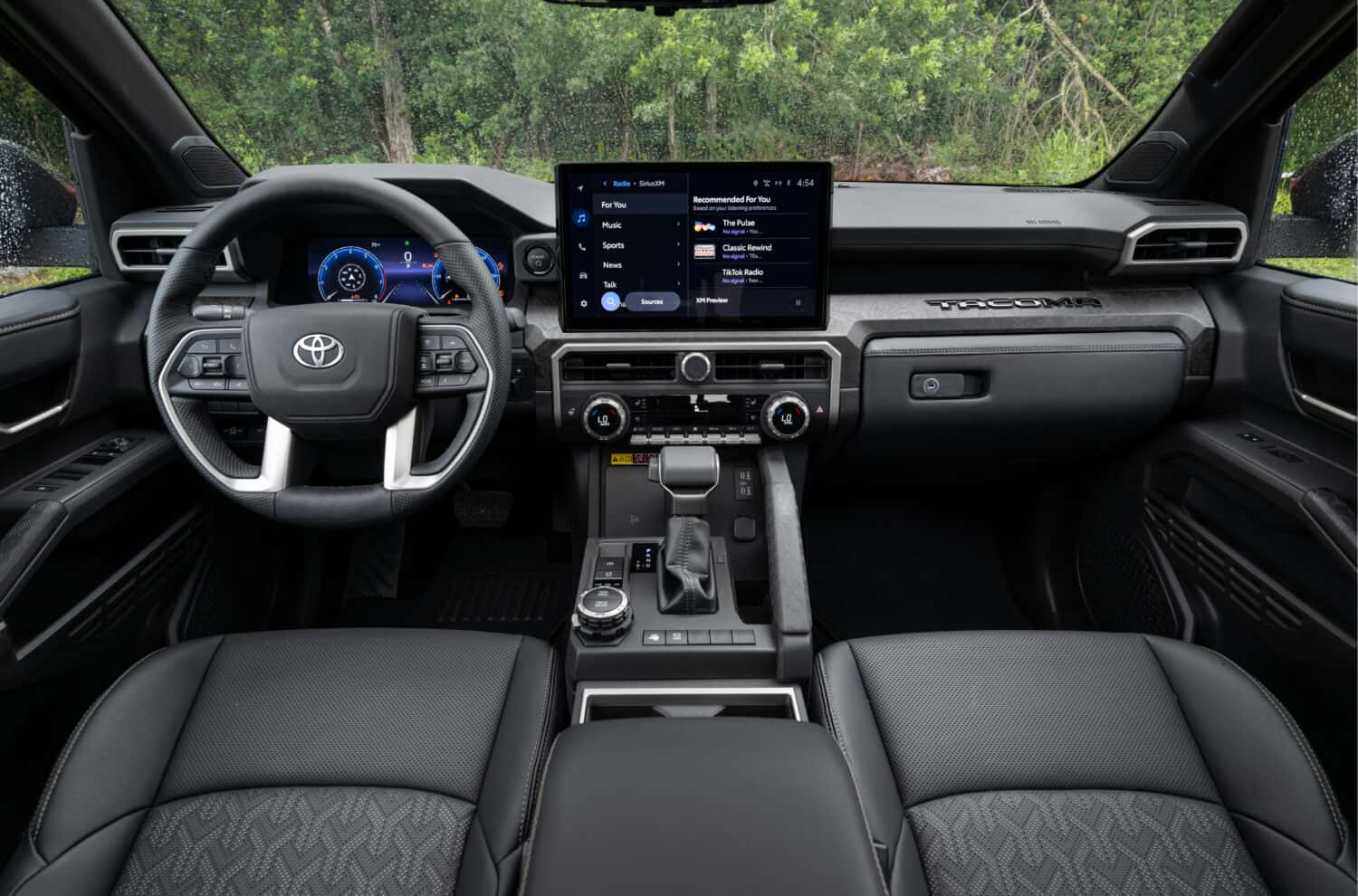 2025 Toyota Tacoma Limited front row interior