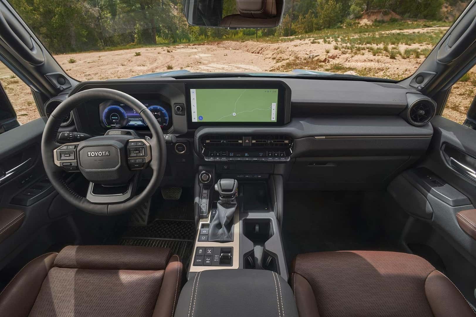 The Best SUV, The 2025 Toyota Land Cruiser, Front Interior And Marvelous Seating