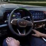The Chevy Tahoe's Steering Wheel Guided By The Amazing And Dependable Super Cruise